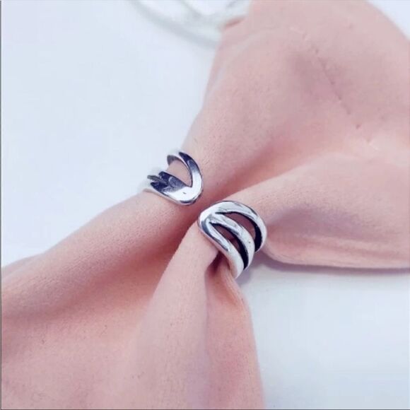 #46 New 925 Sterling Silver Retro Ring - Picture 8 of 10